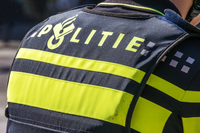 back-of-dutch-police-uniform