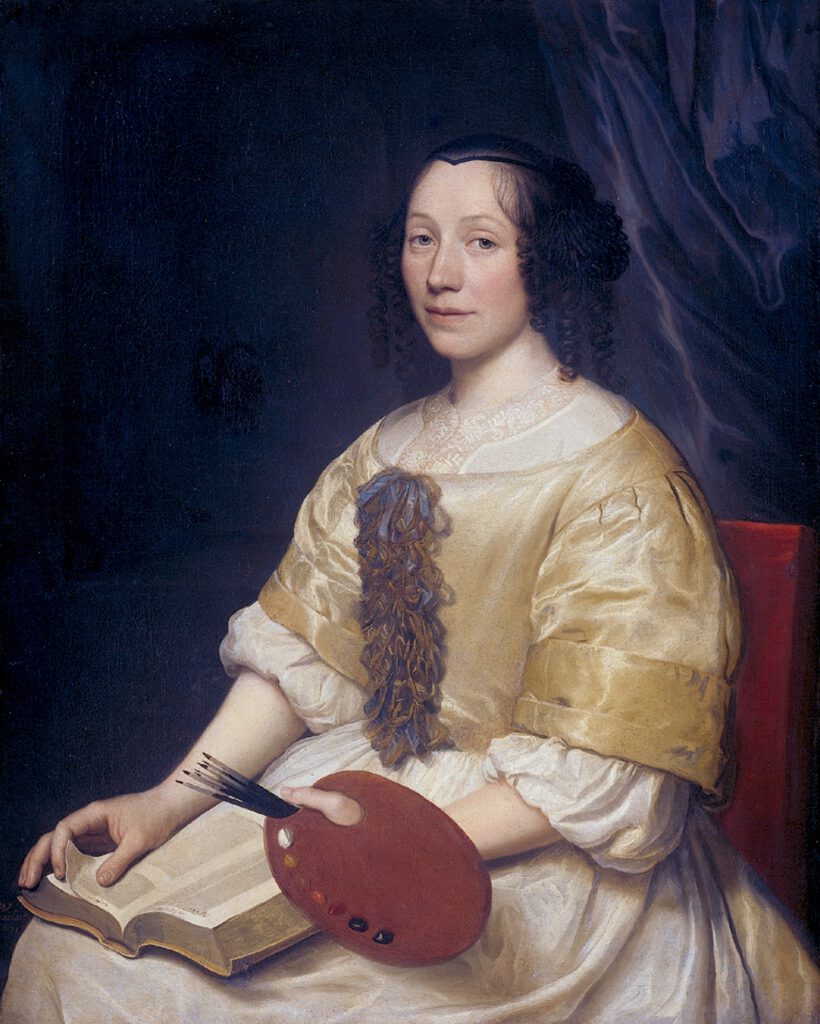 portrait-of-dutch-painter-Maria-van-Oosterwijk-forgotten-Dutch-woman-painter-of-the-rennaissance